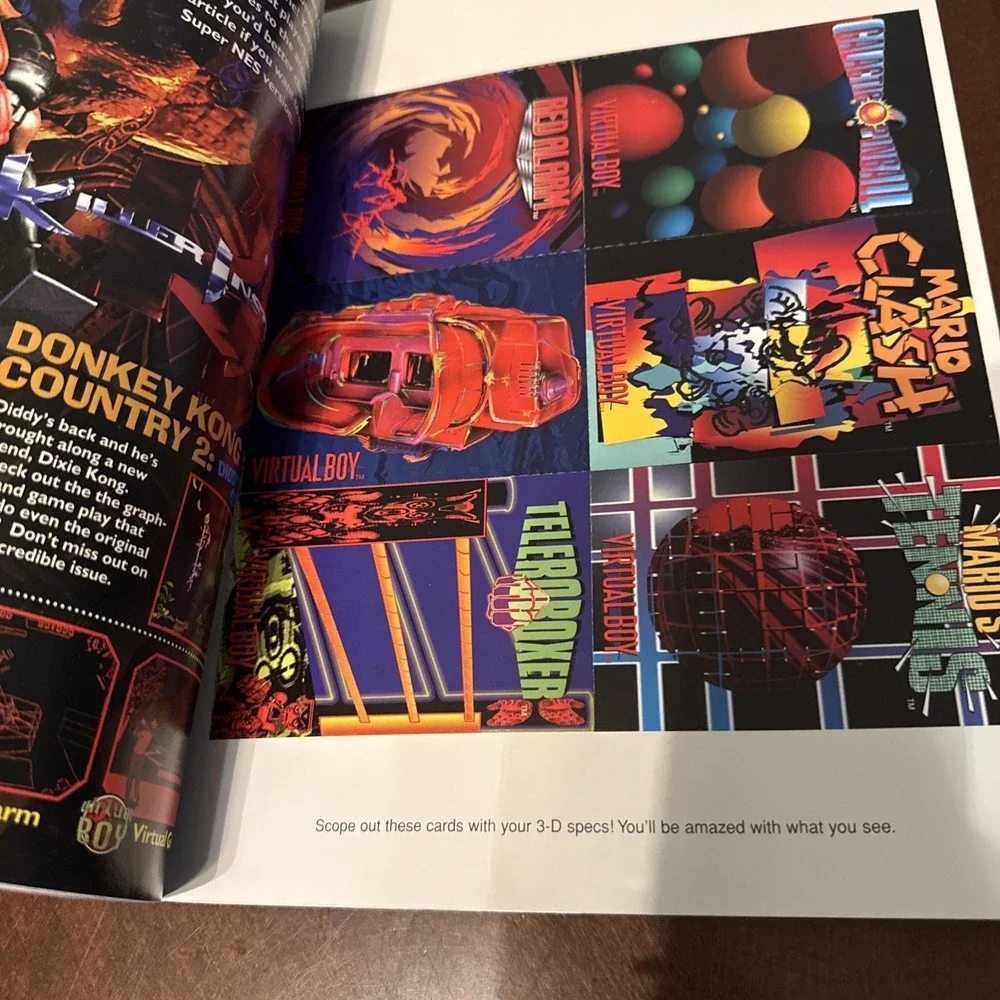 Nintendo Power Magazine Aug 1995 Volume 75 Virtual Boy Poster Included Retro‎